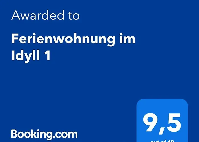 Apartmán Im Idyll 1 *
