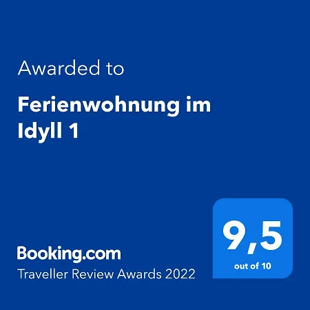 Apartmán Im Idyll 1 *